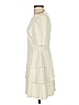 Siste's Solid Ivory Cocktail Dress Size S - photo 5