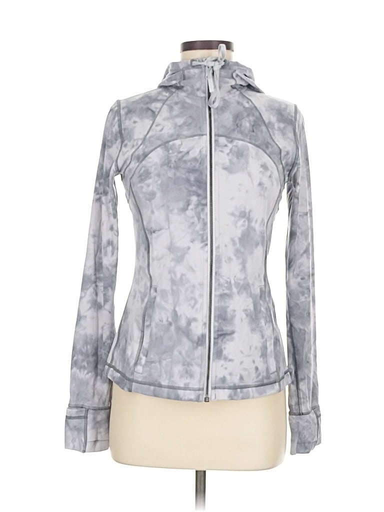 Pre-owned Lululemon Athletica Track Jacket In Blue