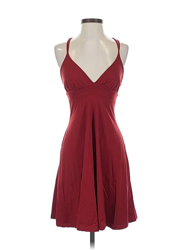 Pre-owned Susana Monaco Cocktail Dress In Burgundy