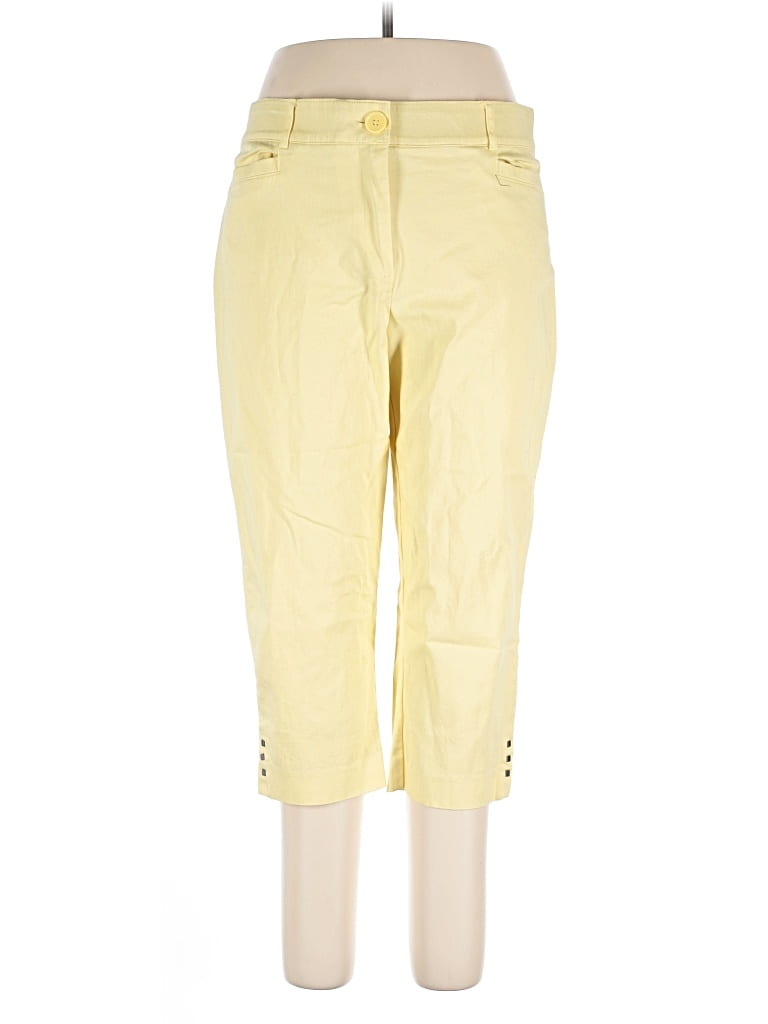 Pre-owned Studio Works Casual Pants In Yellow