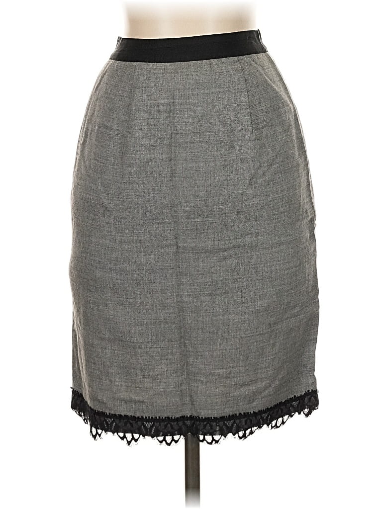 Pre-owned Rebecca Taylor Casual Skirt In Gray