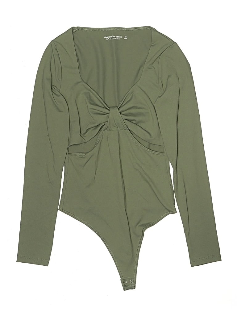 Pre-owned Abercrombie & Fitch Bodysuit In Green