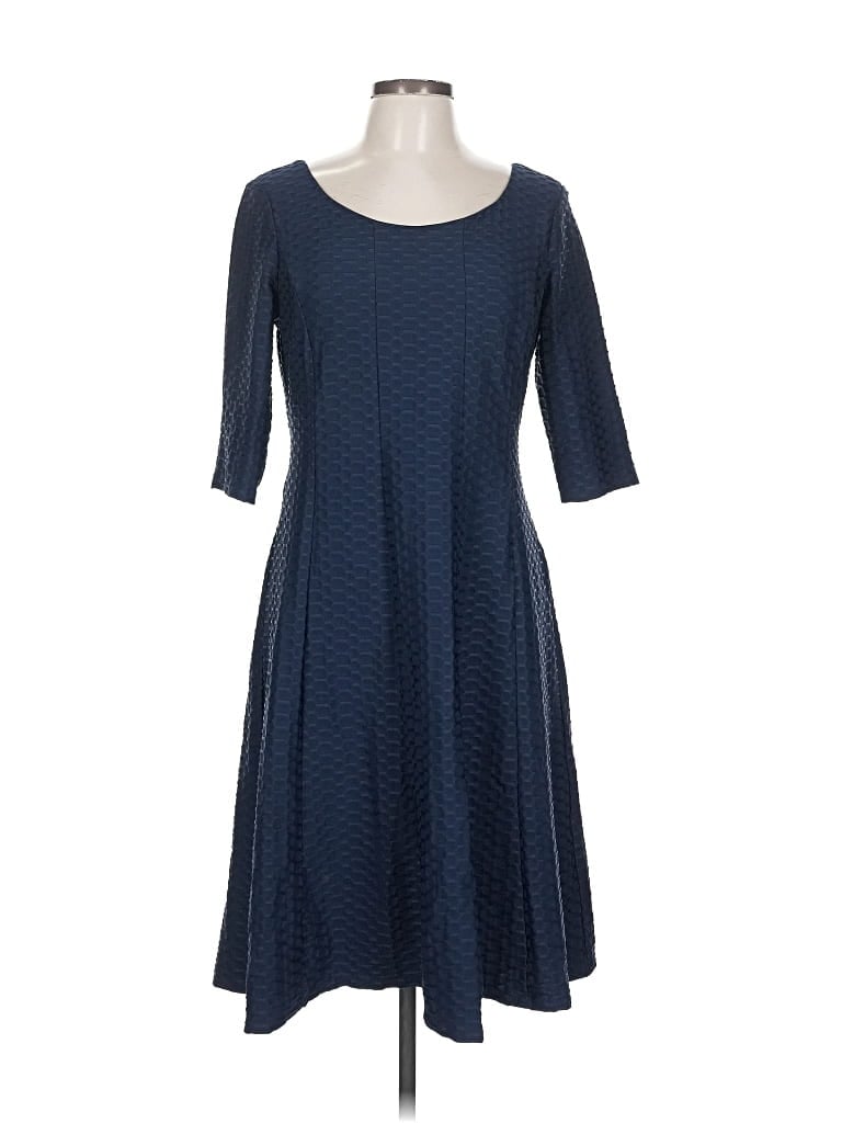 Pre-owned R & M Richards Casual Dress In Blue
