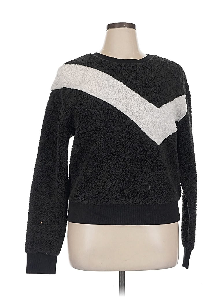 Pre-owned Pony Pullover Sweater In Black