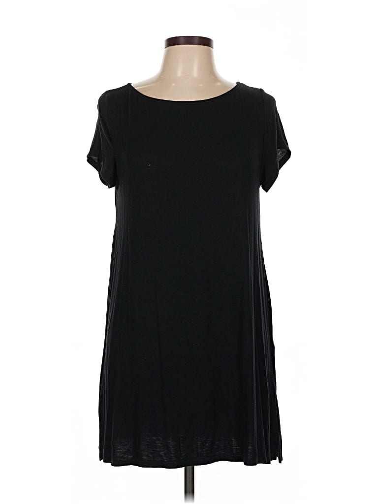 Pre-owned W. By Wantable Casual Dress In Black