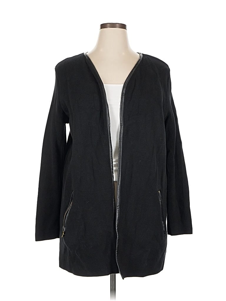 Pre-owned Charter Club Cardigan Sweater In Black