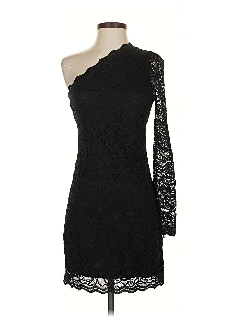 Pre-owned Express Cocktail Dress In Black