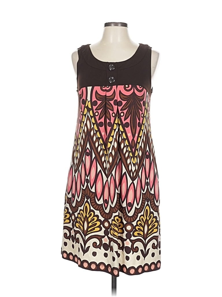 Pre-owned Sangria Casual Dress In Brown