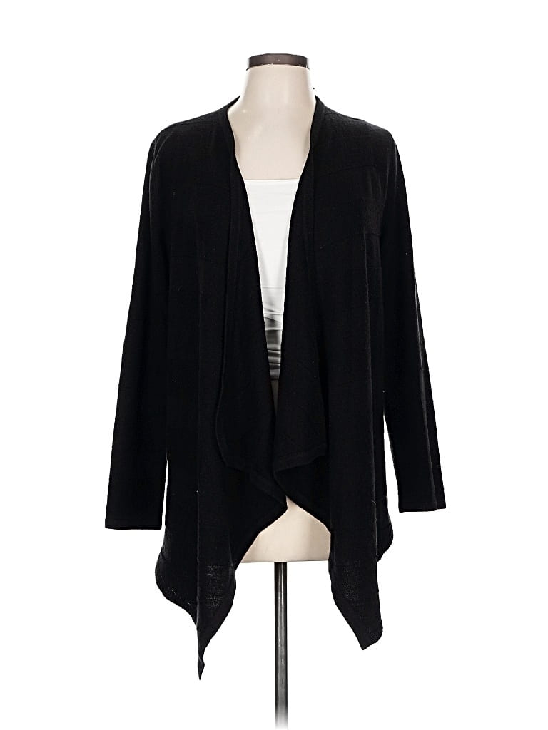 Pre-owned New York And Company Cardigan Sweater In Black