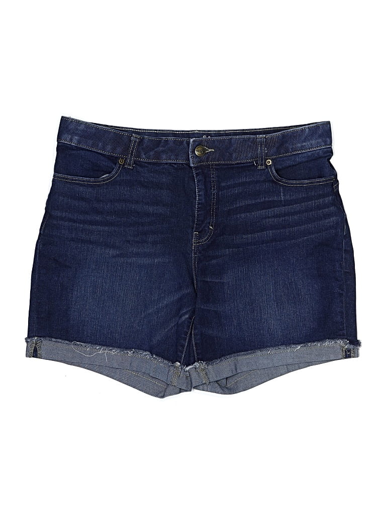 Pre-owned Terra & Sky Denim Shorts In Blue