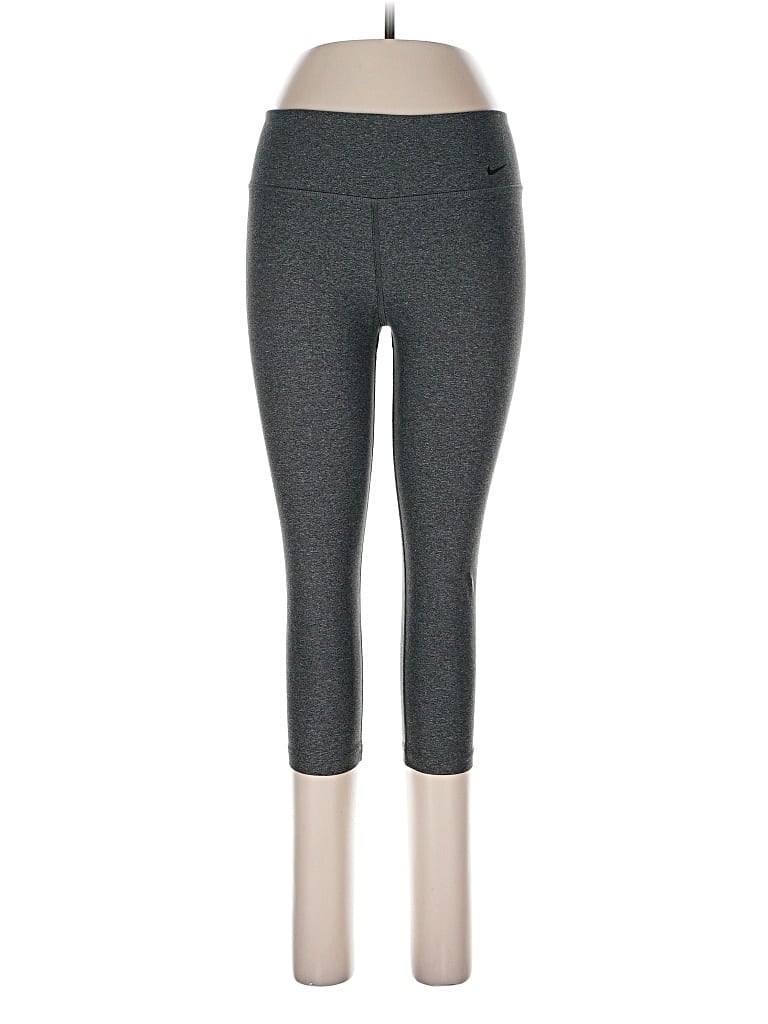 Pre-owned Nike Active Pants In Gray