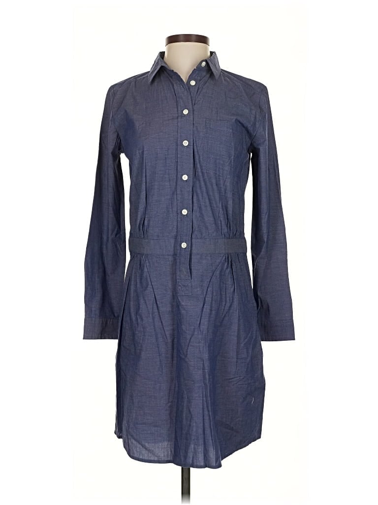 Pre-owned Banana Republic Casual Dress In Blue