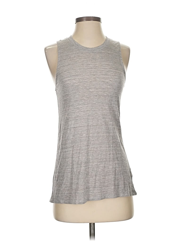 Pre-owned Bella Luxx Sleeveless T-shirt In Gray
