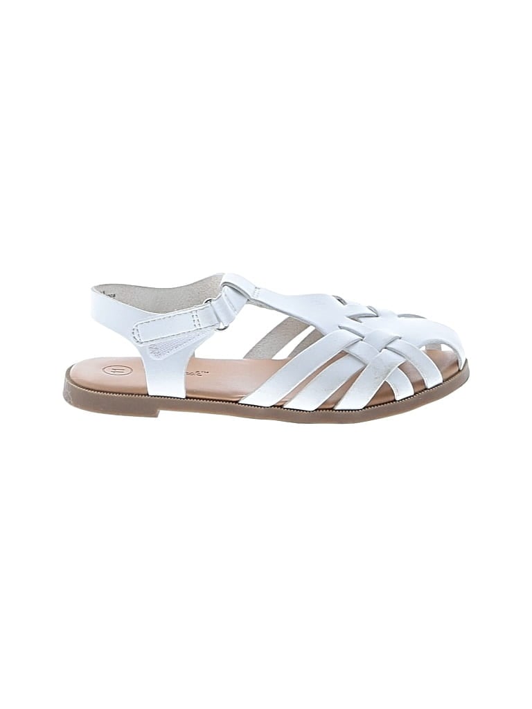 Pre-owned Cat & Jack Kids' Sandals In White