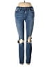 FRAME Denim Hearts Blue Jeans Size 26 waist - photo 1