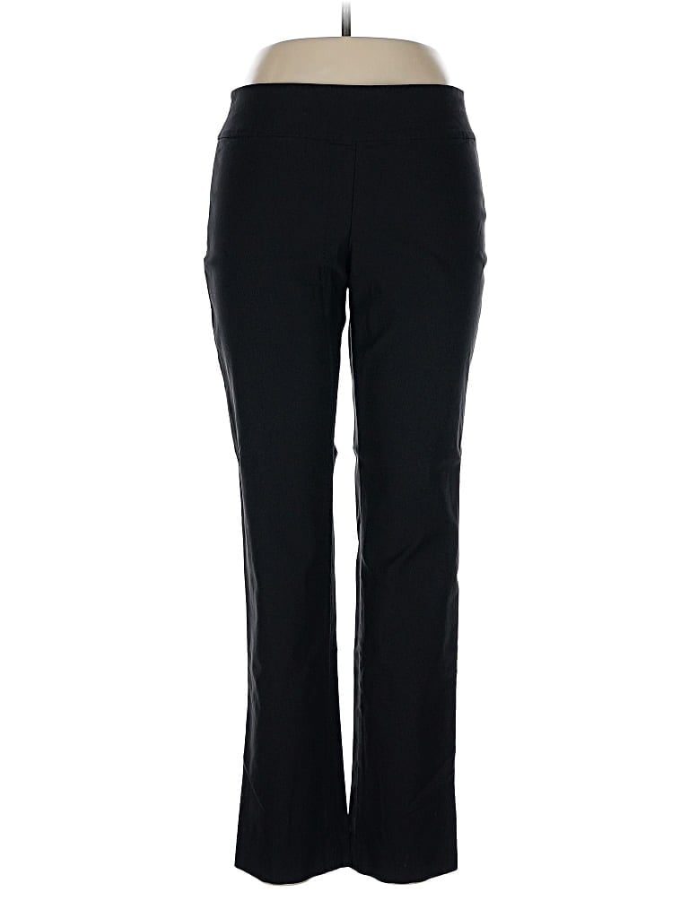 Pre-owned Nic + Zoe Active Pants In Black