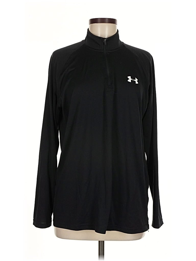 Pre-owned Under Armour Track Jacket In Black