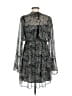 Joie Paisley Gray Cocktail Dress Size M - photo 2