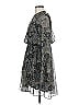 Joie Paisley Gray Cocktail Dress Size M - photo 5