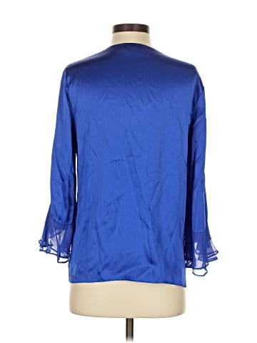 Tahari by ASL 3/4 Sleeve Silk Top (view 2)