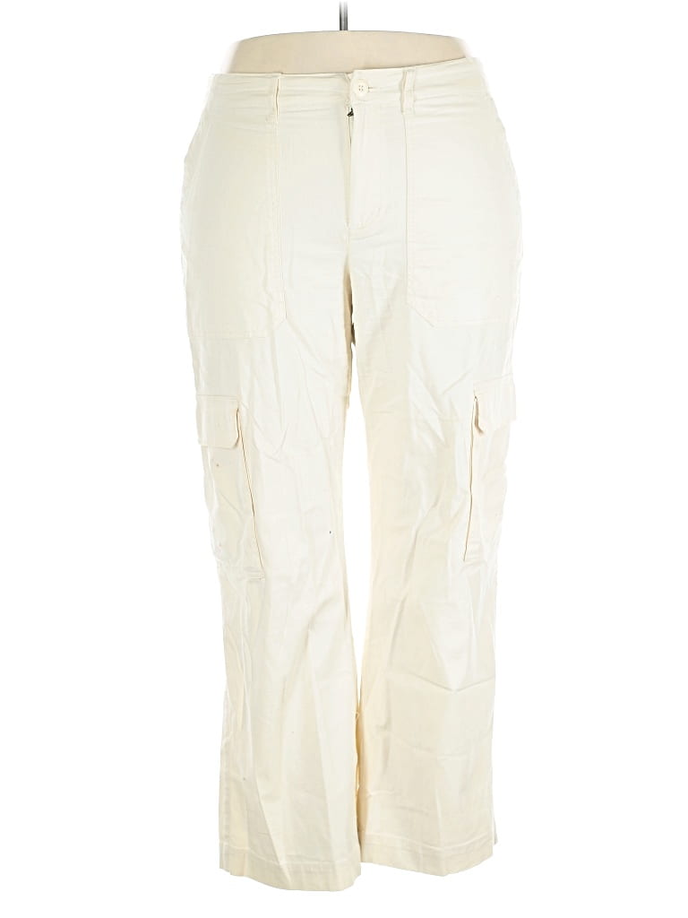 Pre-owned Universal Thread Cargo Pants In White