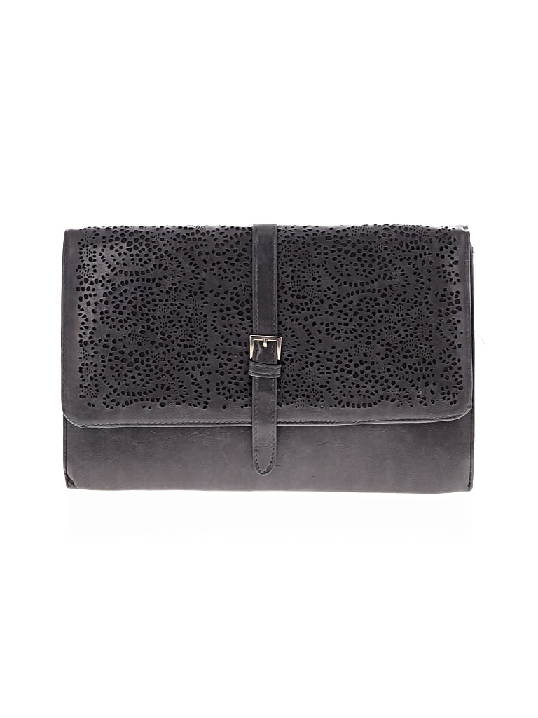 Pre-owned Unbranded Clutch In Gray