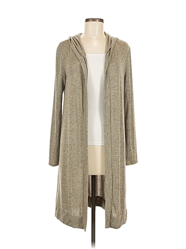 Pre-owned Korye Cardigan Sweater In Gray