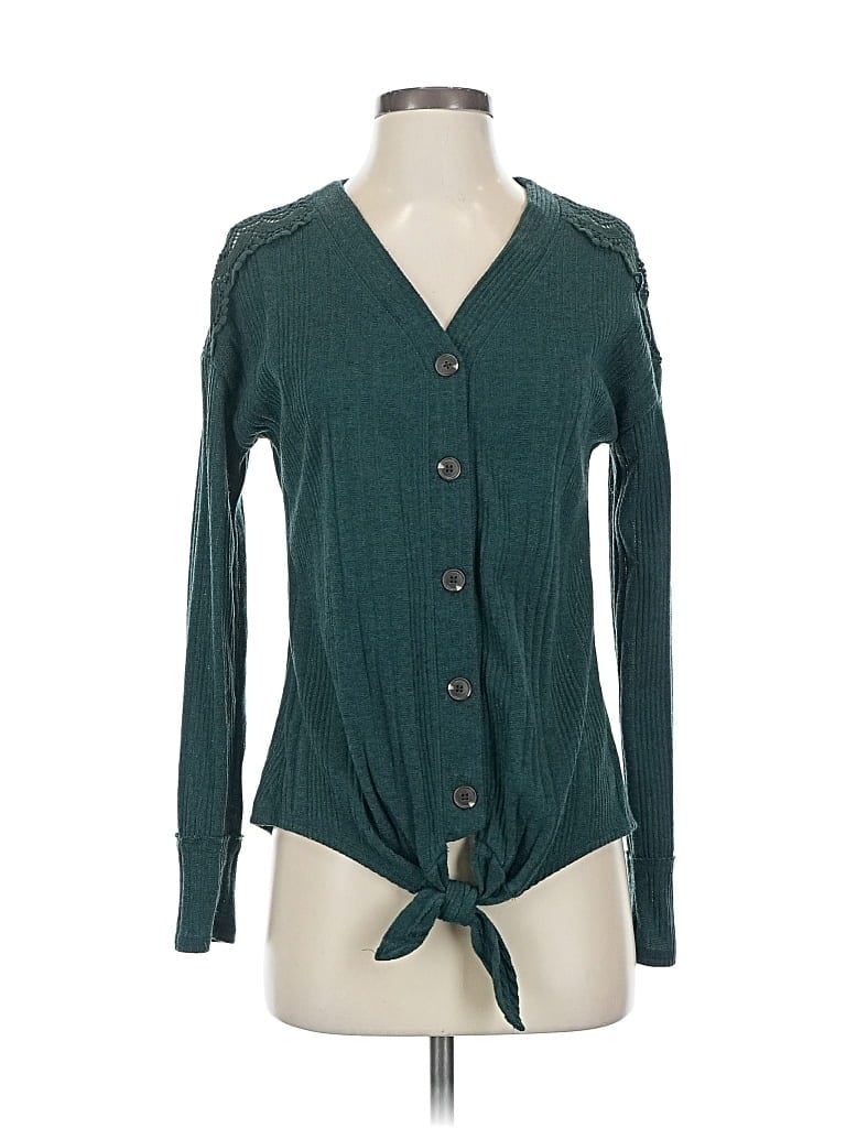 Pre-owned Maurices Long Sleeve Blouse In Blue