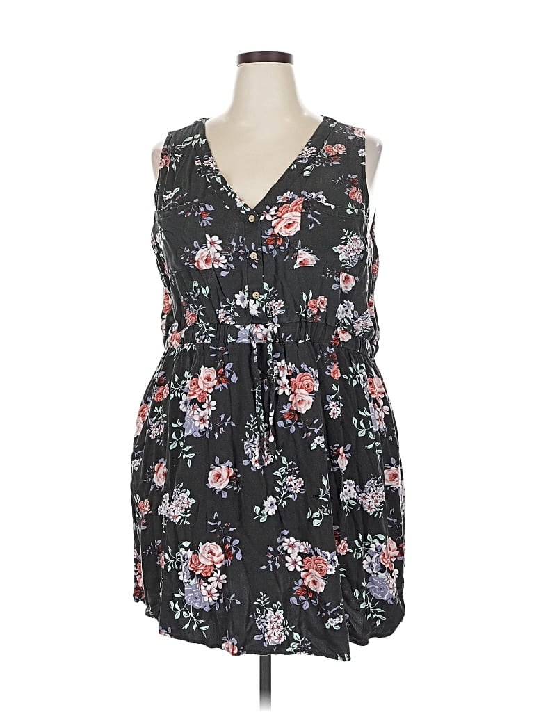 Pre-owned Maurices Casual Dress In Black