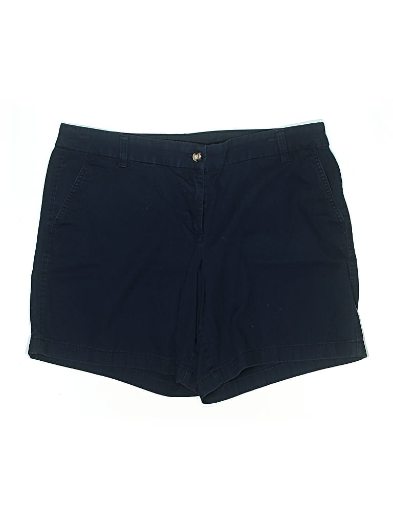 Pre-owned J.crew Factory Store Shorts In Blue