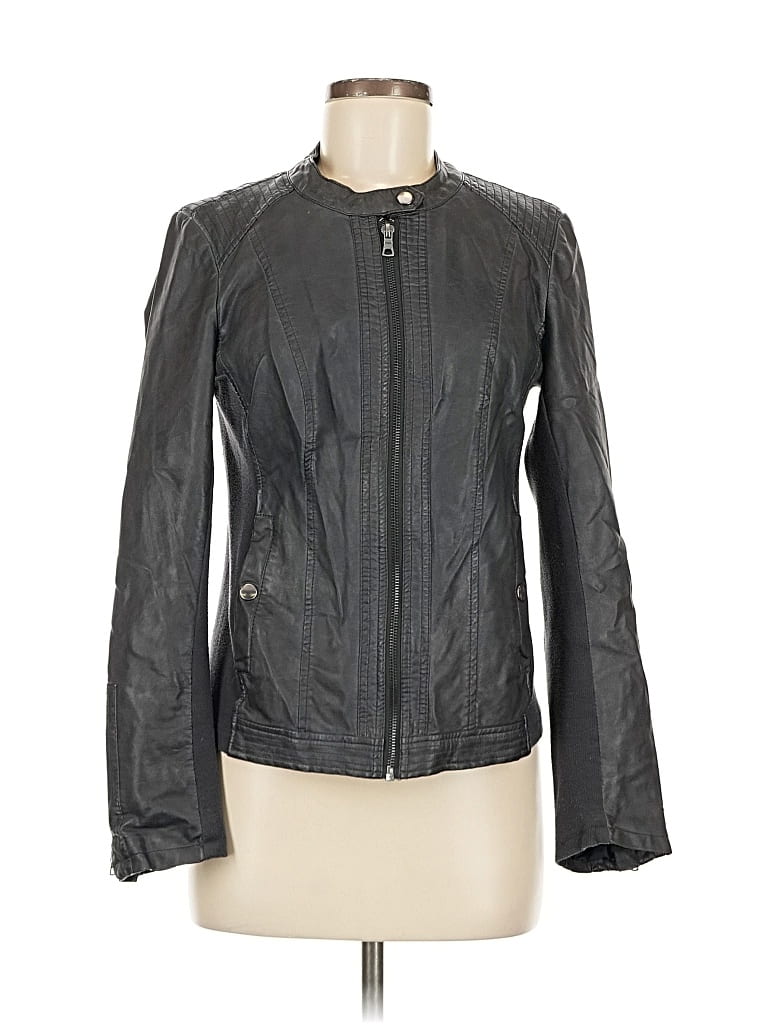 Pre-owned Sebby Collection Jacket In Gray