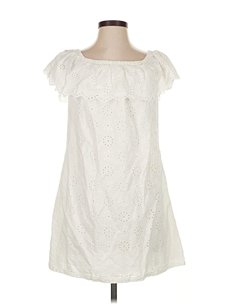 Pre-owned Tommy Bahama Casual Dress In White