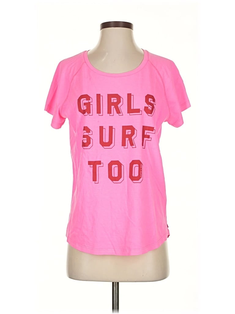 Pre-owned Scotch & Soda Short Sleeve T-shirt In Pink