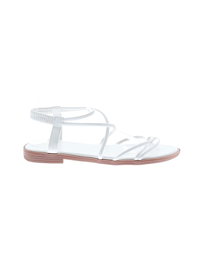 Pre-owned Unbranded Sandals In White