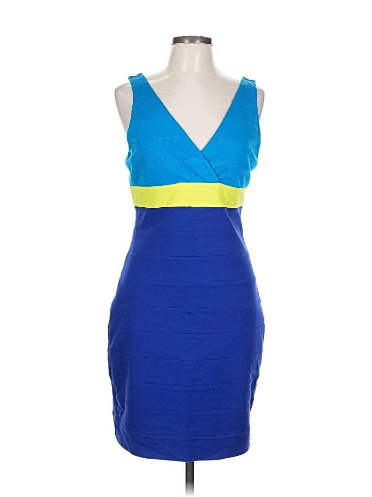Pre-owned Express Cocktail Dress In Blue