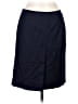 Brooks Brothers 346 100% Wool Solid Blue Wool Skirt Size 10 - photo 1