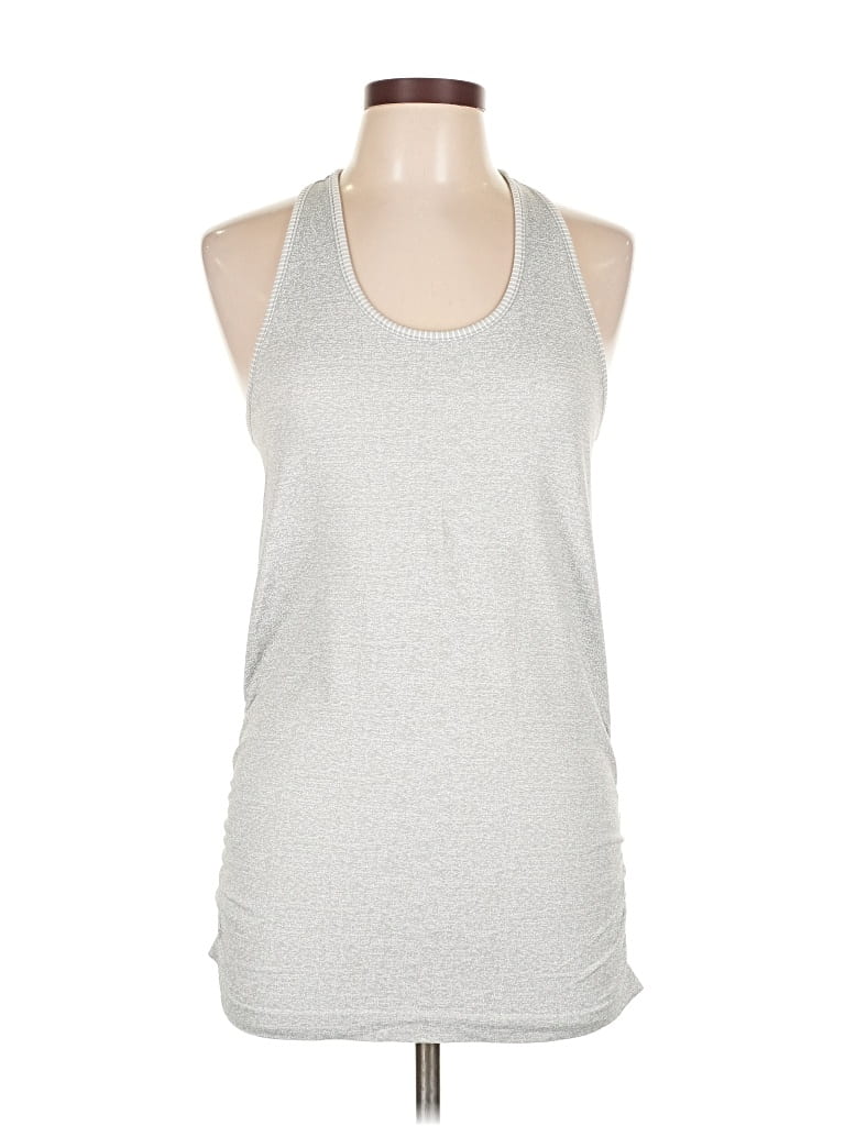 Pre-owned Athleta Active Tank Top In Silver