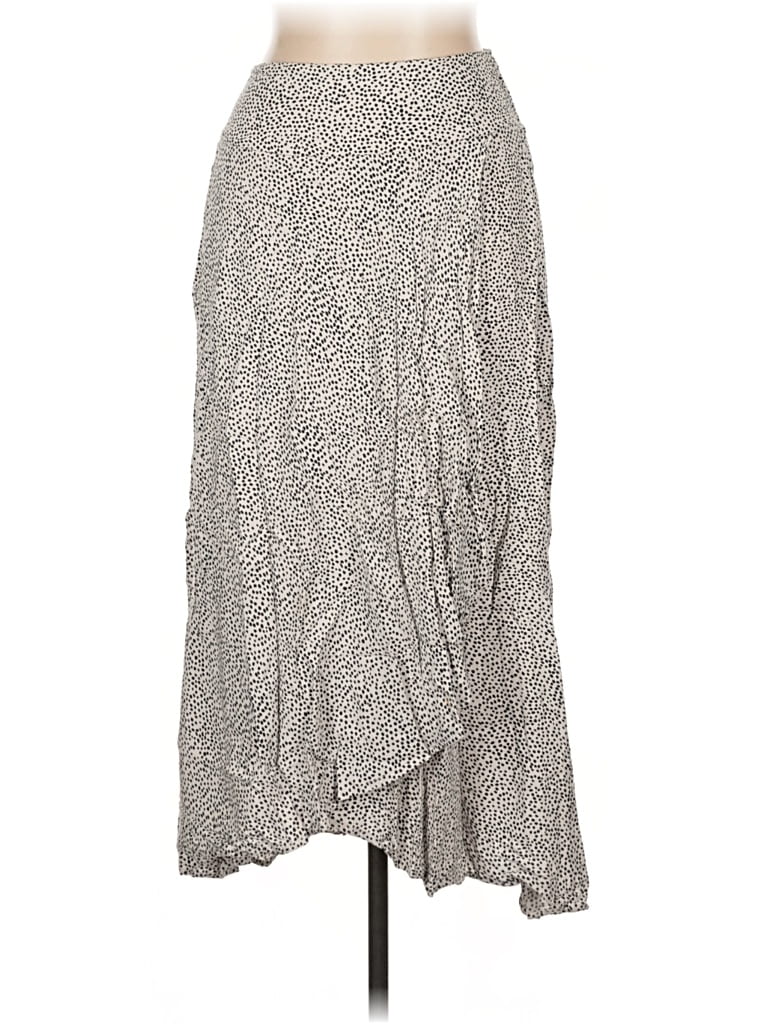 Pre-owned Japna Casual Skirt In Gray
