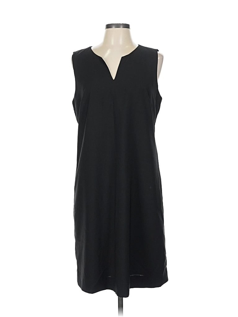 Pre-owned J.crew Factory Store Casual Dress In Black