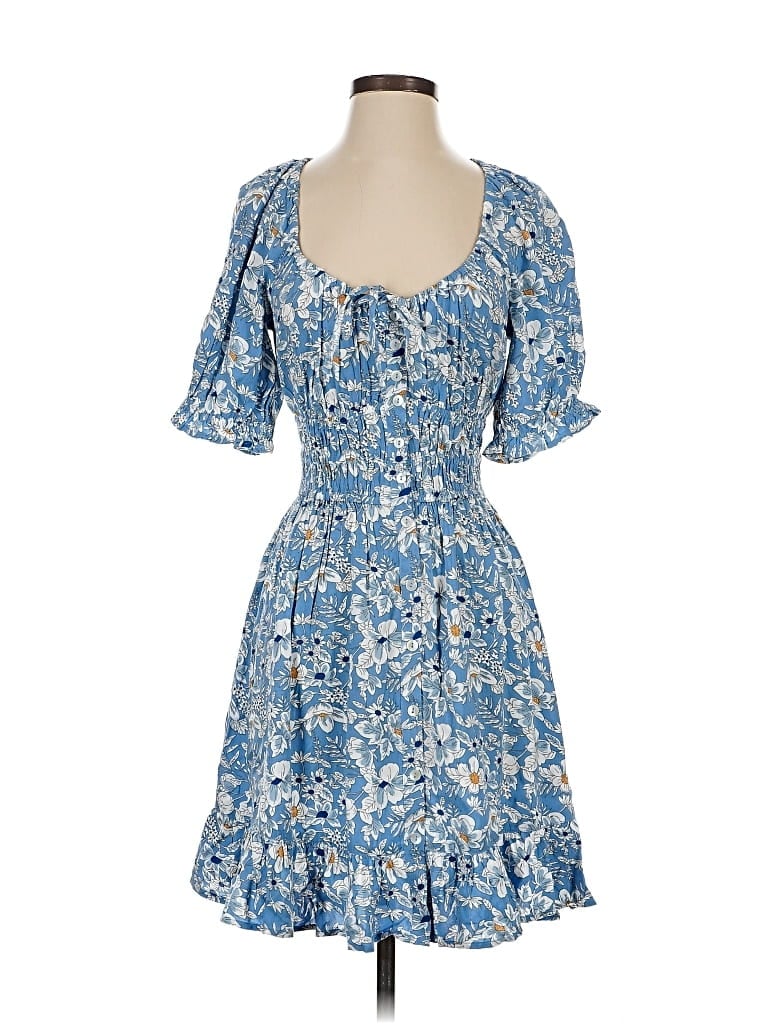 Pre-owned Dizzy Lizzy Casual Dress In Blue