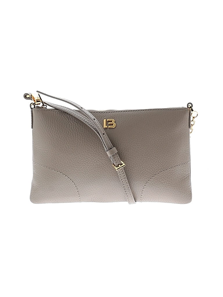 Pre-owned Bimba Y Lola Leather Crossbody Bag In Brown