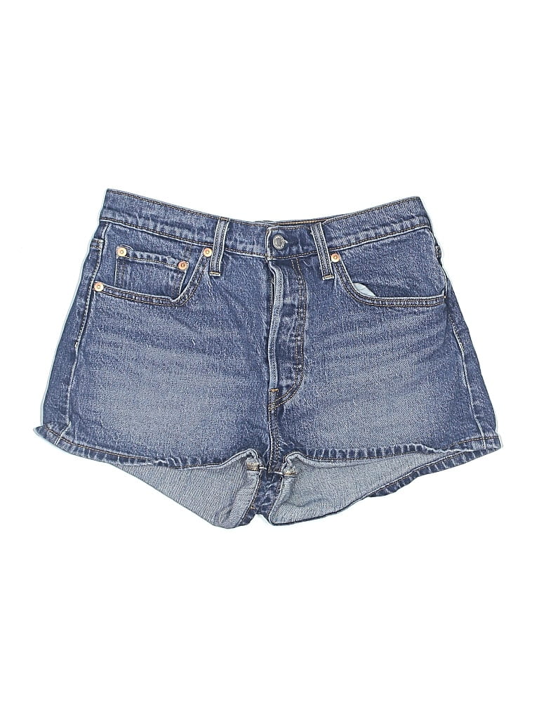 Pre-owned Levi's Denim Shorts In Blue