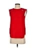 J.Crew 100% Polyester Red Sleeveless Top Size 0 - photo 1