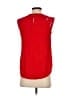 J.Crew 100% Polyester Red Sleeveless Top Size 0 - photo 2