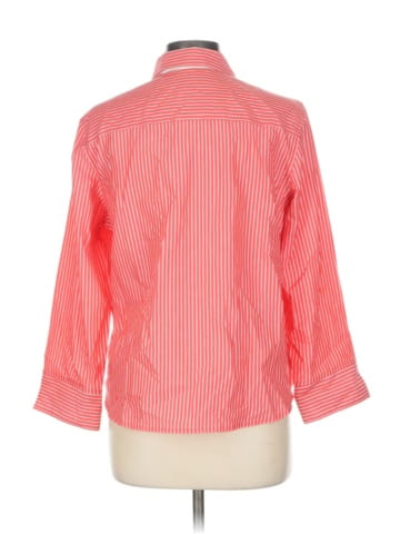 Foxcroft 3/4 Sleeve Button-Down Shirt (view 2)