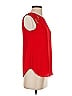J.Crew 100% Polyester Red Sleeveless Top Size 0 - photo 4