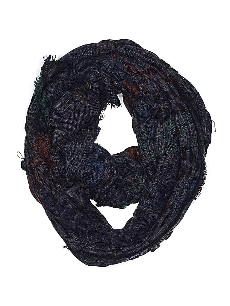 Pre-owned Assorted Brands Scarf In Blue