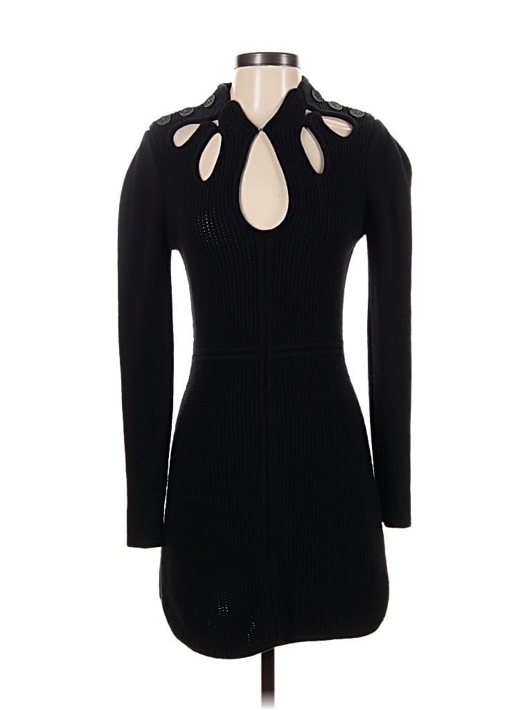 Pre-owned Self-portrait Cocktail Dress In Black
