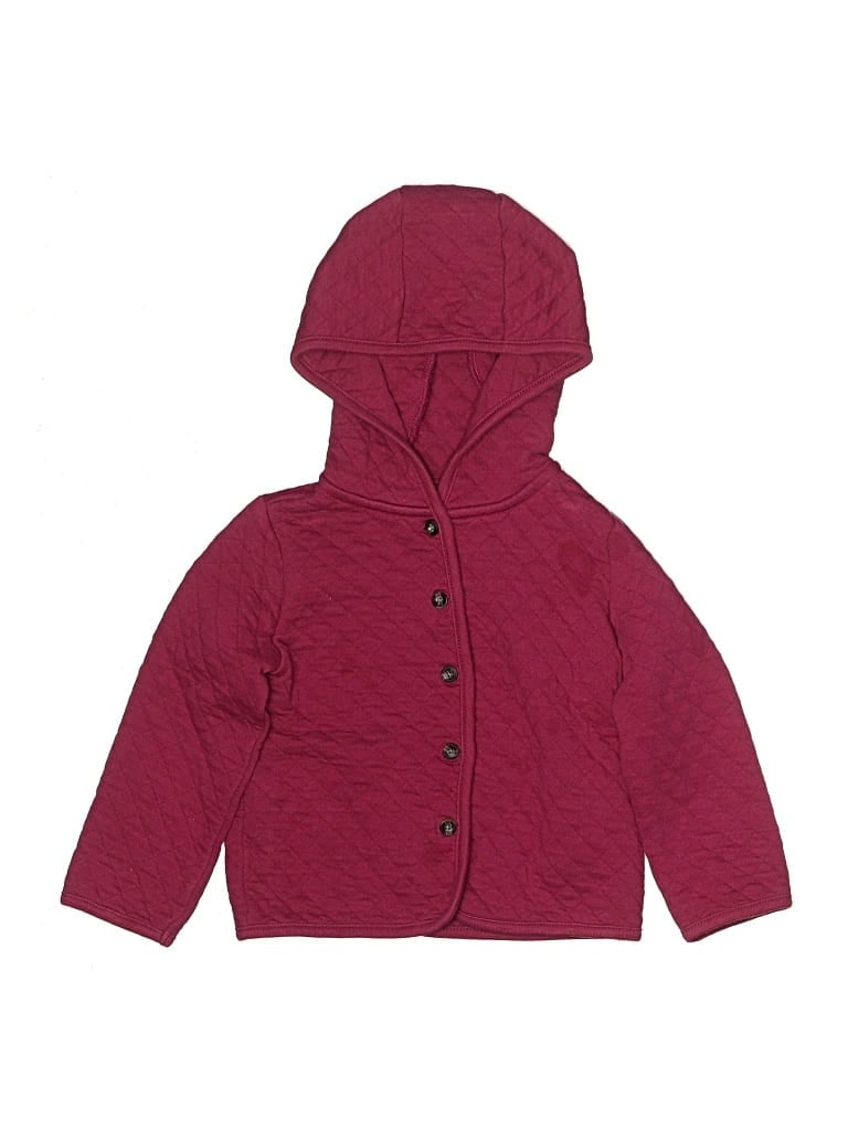 Pre-owned Carter's Kids' Jacket In Burgundy