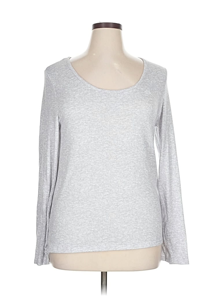 Pre-owned Born 3/4 Sleeve T-shirt In Silver